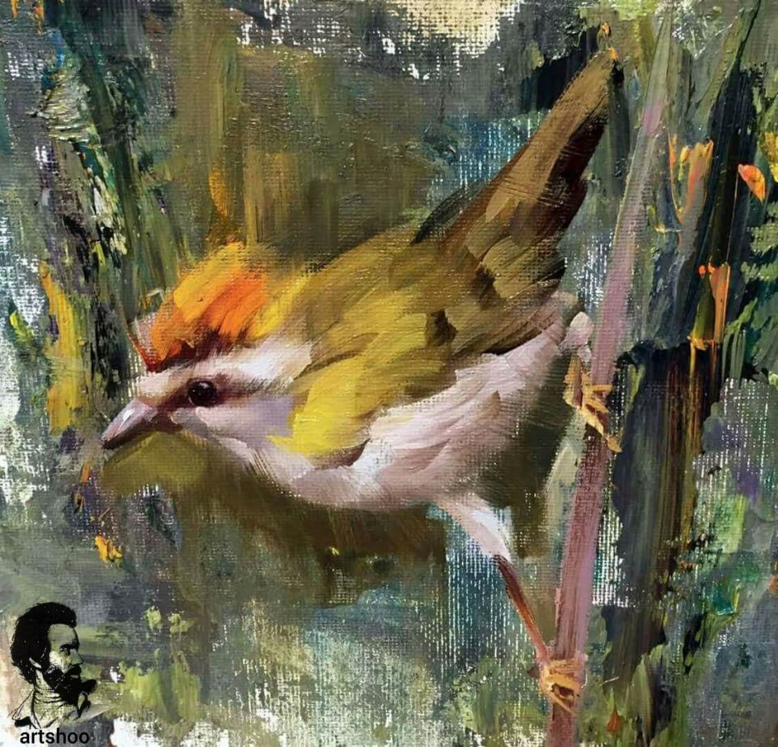 آموزش نقاشی رنگ روغن